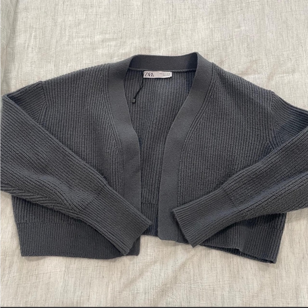 Zara cropped cardigan